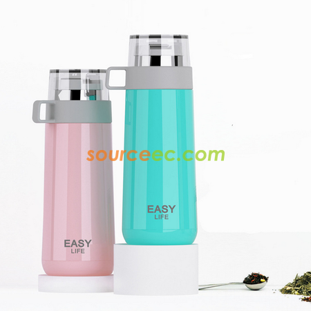 礼品订购500ML带杯保温壶广告