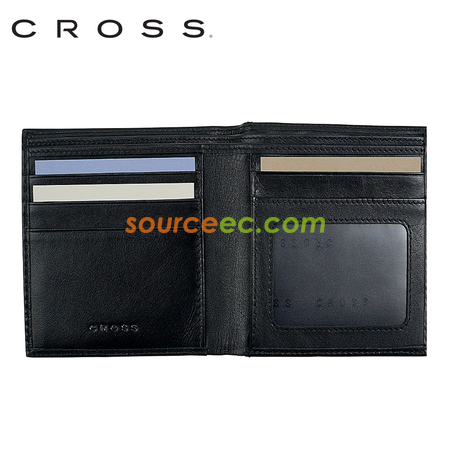礼品订购Cross 双折式证照皮夹广告