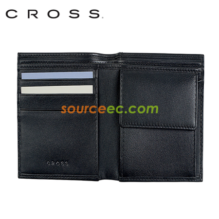 礼品订购Cross 双折式零钱皮夹广告
