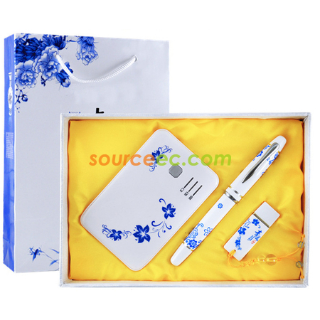 青花瓷USB礼品套装