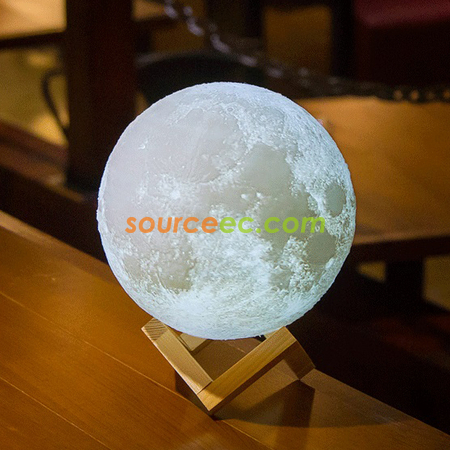 3D列印月球灯