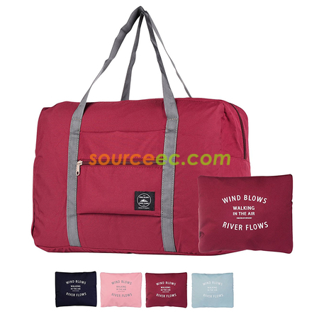 礼品订购Travel Foldable Waterproof Tote Bag广告