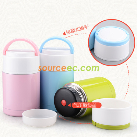 礼品订购800ML便携保温饭盒焖烧壶广告