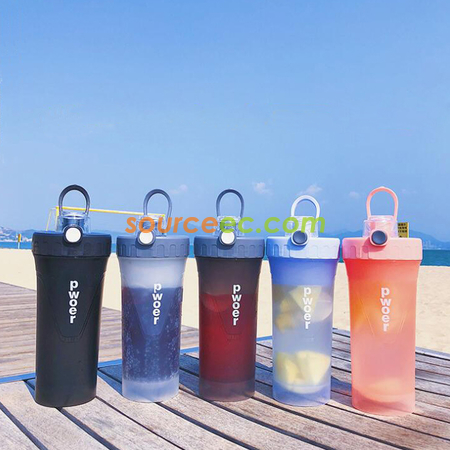 礼品订购650ML 便携摇摇杯广告