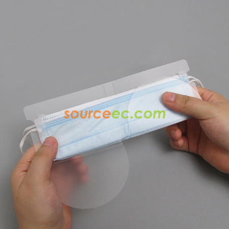 礼品订购口罩夹广告