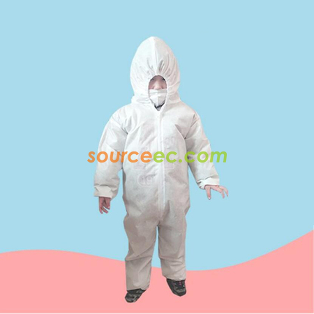 礼品订购儿童防护服广告