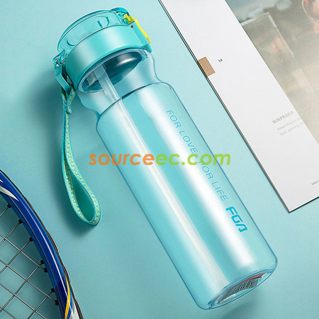 礼品订购700ML Tritan运动吸管杯广告
