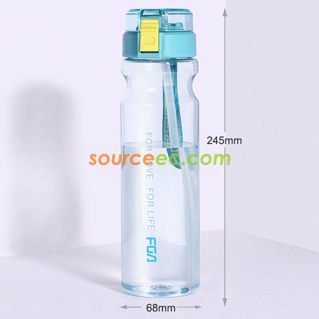 礼品订购700ML Tritan运动吸管杯广告