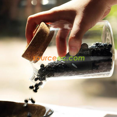 礼品订购软木塞玻璃密封罐广告