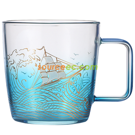 礼品订购玻璃杯广告
