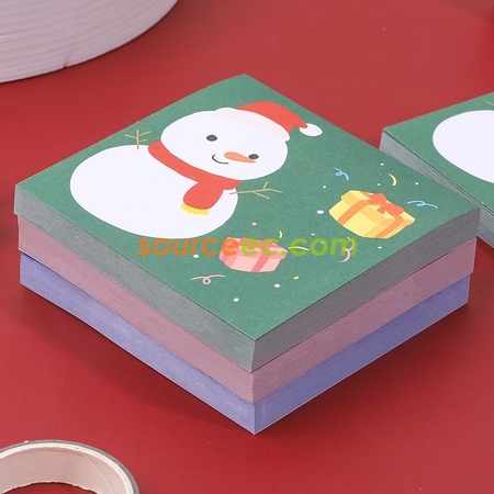 礼品订购圣诞可爱便利贴广告