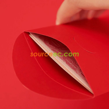 礼品订购浮雕烫金镂空红包利是广告