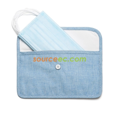 礼品订购口罩暂存收纳袋广告