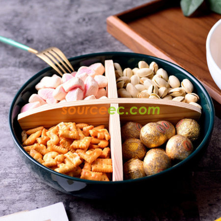 礼品订购创意零食盘广告