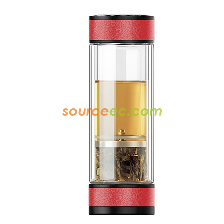 礼品订购双层玻璃杯广告