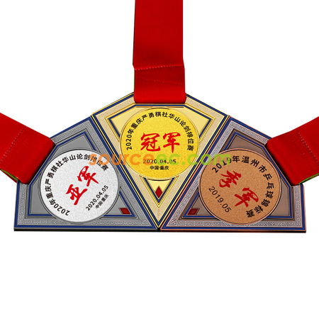 礼品订购金属奖牌广告