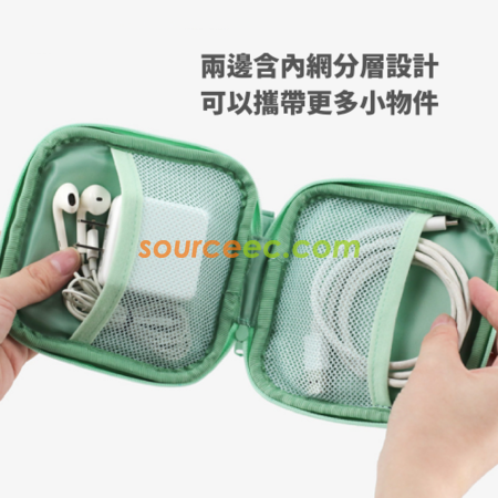 礼品订购简约风耳机收纳盒广告