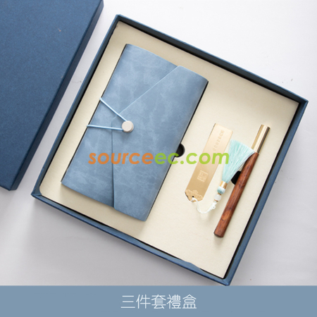 笔记本套装 (笔记本+笔+书签)