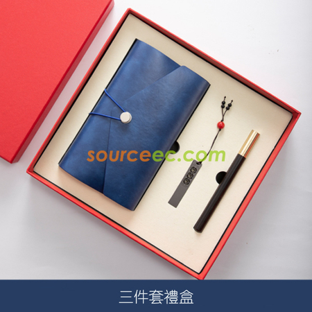 礼品订购笔记本套装 (笔记本+笔+U盘)广告
