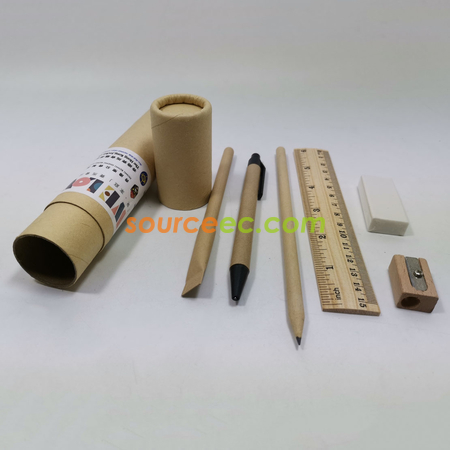 礼品订购环保文具套装广告