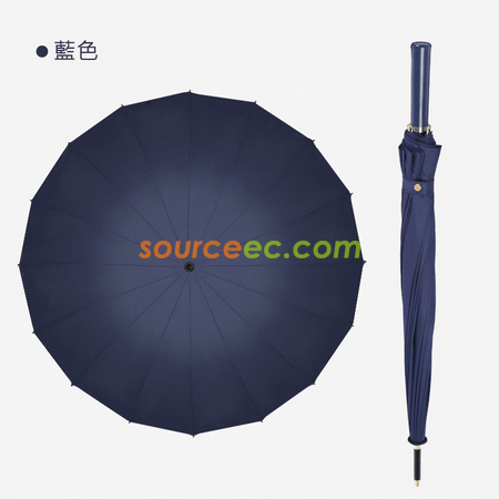 礼品订购素色16骨高尔夫广告雨伞广告