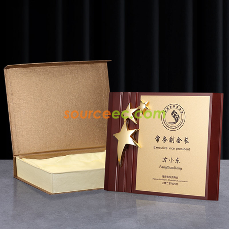 礼品订购木制奖牌广告