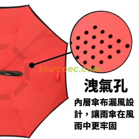 礼品订购自动反向伞广告