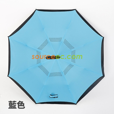 礼品订购自动反向伞广告
