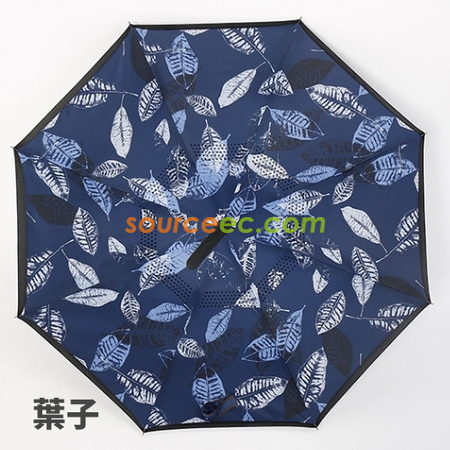 礼品订购自动反向伞广告