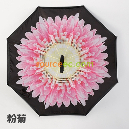 礼品订购自动反向伞广告