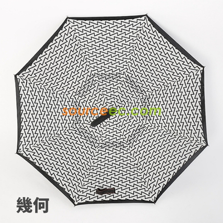 礼品订购自动反向伞广告