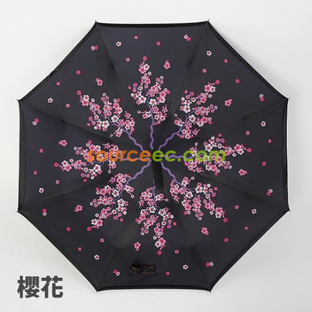 礼品订购自动反向伞广告