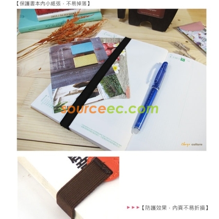 礼品订购笔记本束带 广告