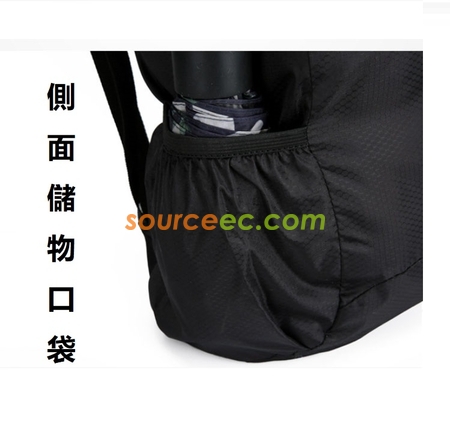 礼品订购超轻折叠背包广告