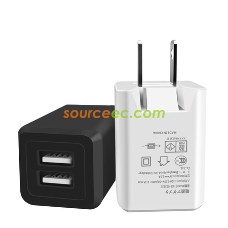 USB口便携充电头