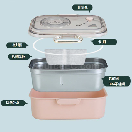 礼品订购不锈钢饭盒广告
