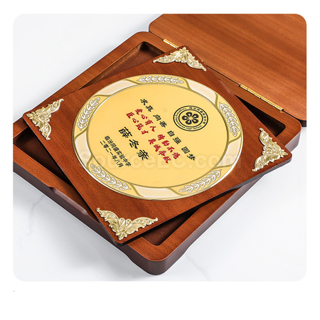 礼品订购可折叠木质奖牌广告