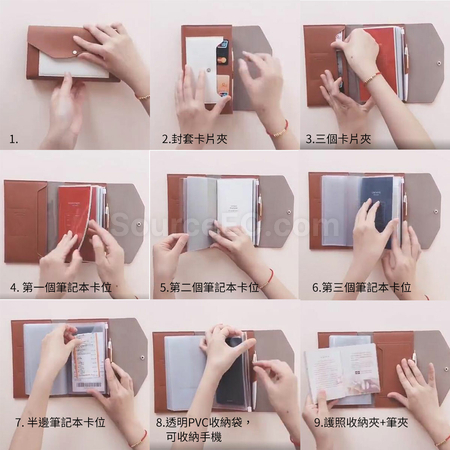 礼品订购PU多功能笔记本广告