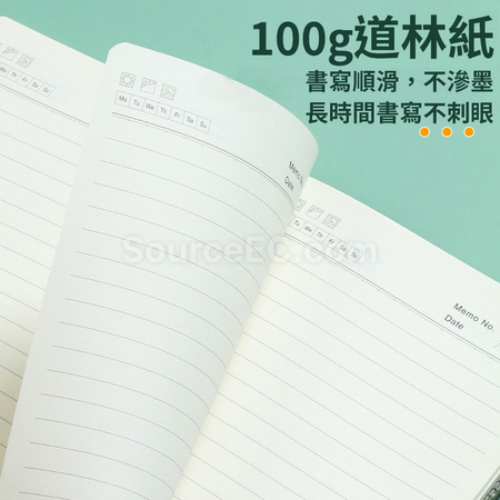 礼品订购商务复古简约办公a5软皮面工作会议记录本广告