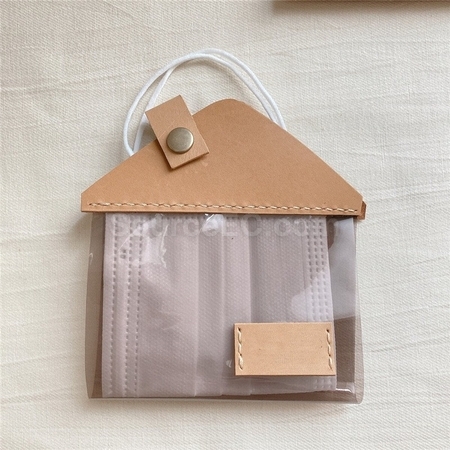 礼品订购房子形状口罩夹广告