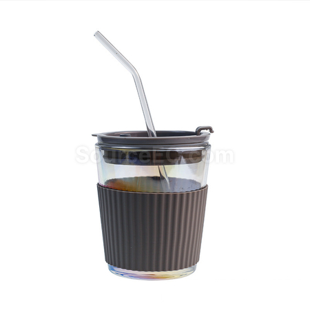 礼品订购玻璃咖啡杯广告