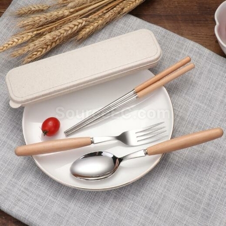 礼品订购不锈钢餐具套装广告
