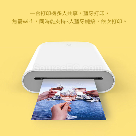 礼品订购小米口袋照片打印机广告