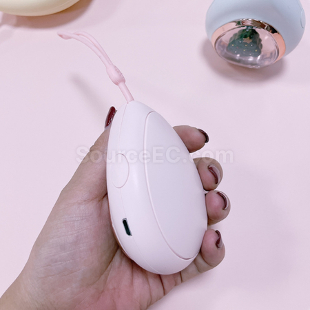 礼品订购可爱水滴USB暖手宝广告