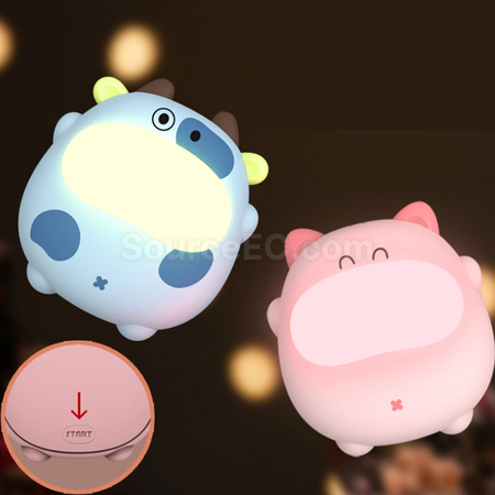礼品订购二合一可爱USB暖手宝+小夜灯广告