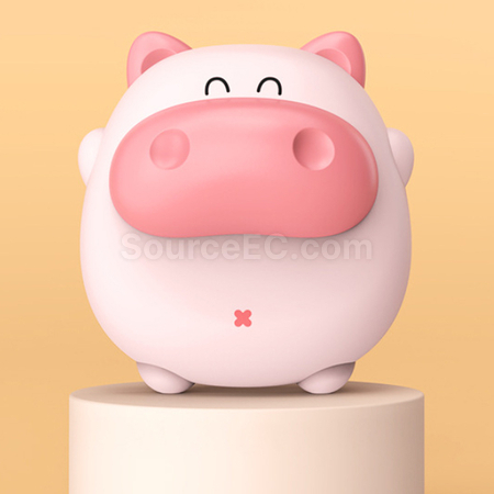 礼品订购二合一可爱USB暖手宝+小夜灯广告