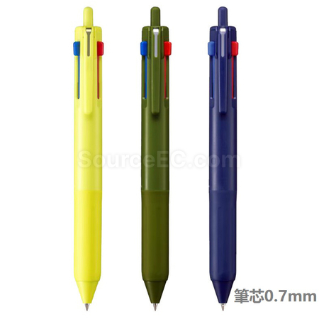 礼品订购三菱UNI三色圆珠笔广告