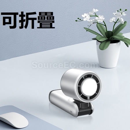礼品订购便携折叠冰敷风扇广告