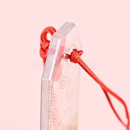 礼品订购祈福亚克力御守挂件广告
