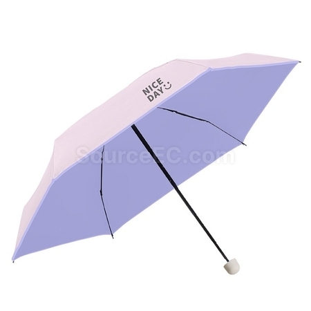 礼品订购五折彩胶雨伞广告